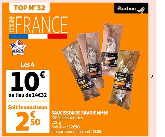 Saucisson De Savoie Mmm!