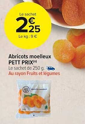 abricots moelleux pett prix