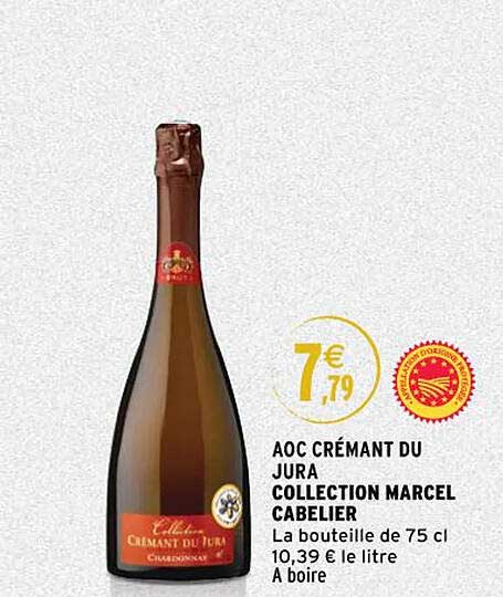 aoc crémant du jura collection marcel cabelier