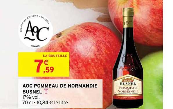Aoc Pommeau De  Normandie Busnel