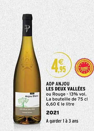 aop anjou les deux vallées 2021