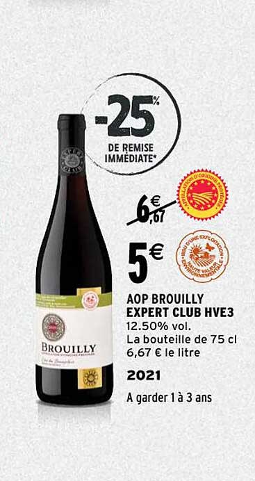 Aop Brouilly Expert Club Hve3