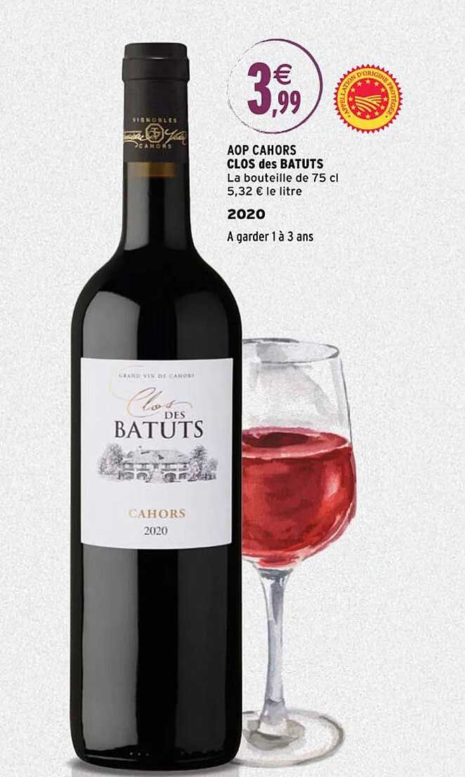 aop cahors clos ddes batuts 2020