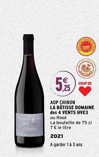 aop chinon la bâtisse domaine des 4 vents hve3 2021