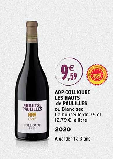 Aop Collioure Les Hauts De Paulilles 2020