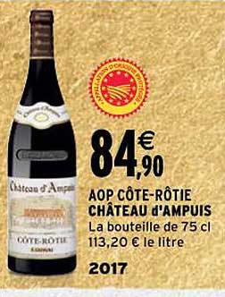 aop côte-rôtie château d'ampuis 2017
