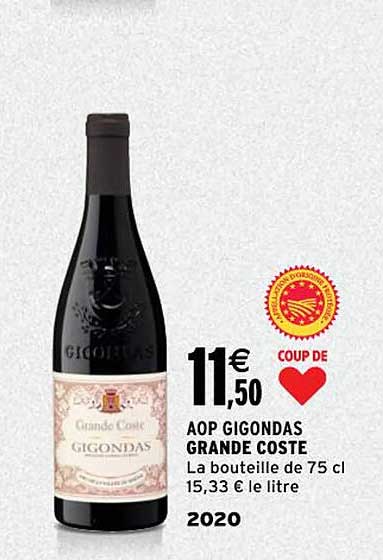 aop gigondas grande coste 2020
