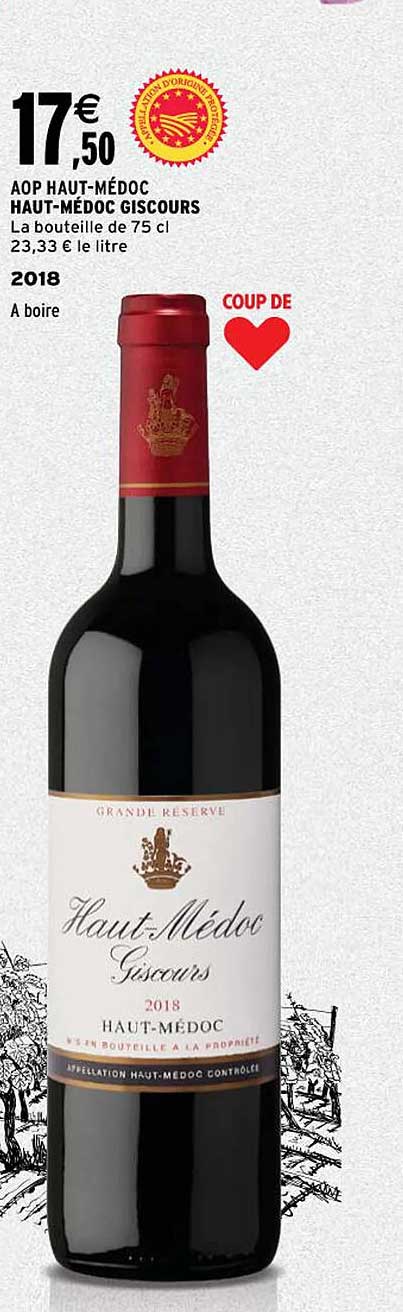 aop haut-médoc haut-médoc giscours 2018