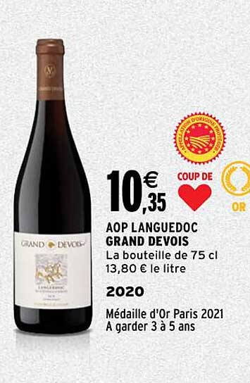 aop languedoc grand devois 2020
