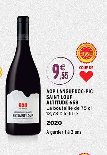 aop languedoc-pic saint loup altitude 658 2020