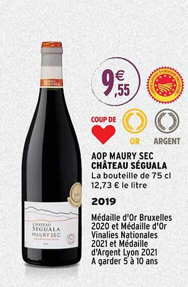 aop maury sec château séguala 2019