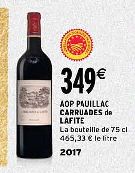 aop pauillac carruades de lafite 2017