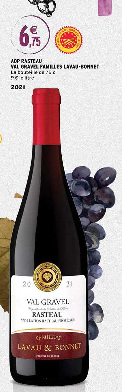 aop rasteau val gravel familles lavau-bonnet 2021