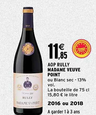 aop rully madame veuve point 2016 ou 2018