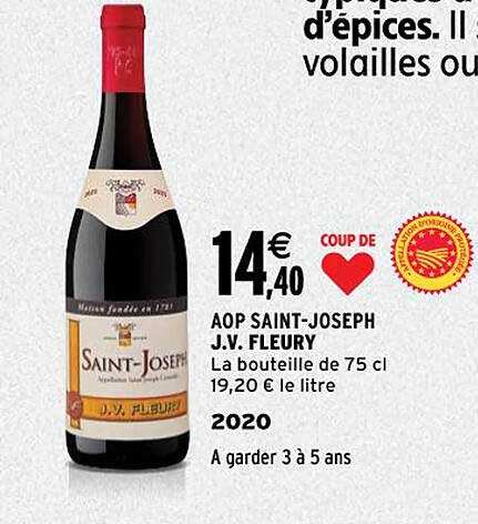 aop saint-joseph j.v. fleury 2020