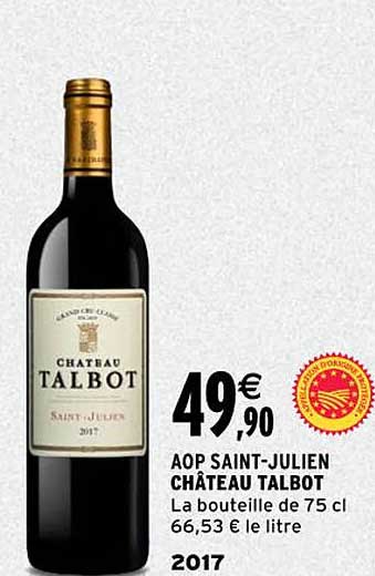 aop saint-julien château talbot 2017