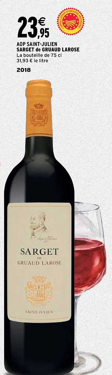 aop saint-julien sarget de gruaud larose 2018