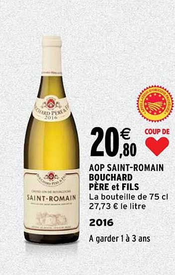 aop saint-romain bouchard père et fils 2016