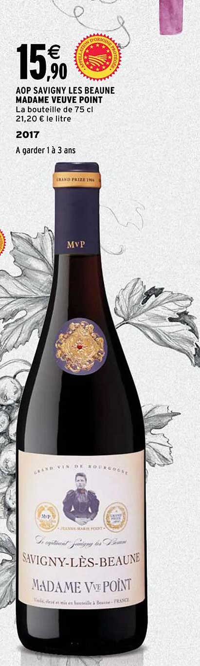 aop savigny les beaune madame veuve point 2017