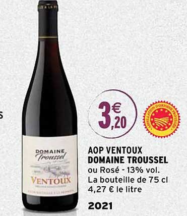 Aop Ventoux Domaine Troussel 2021