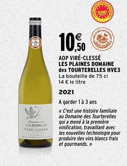 aop viré-clessé les plaines domaine des tourterelles hve3 2021