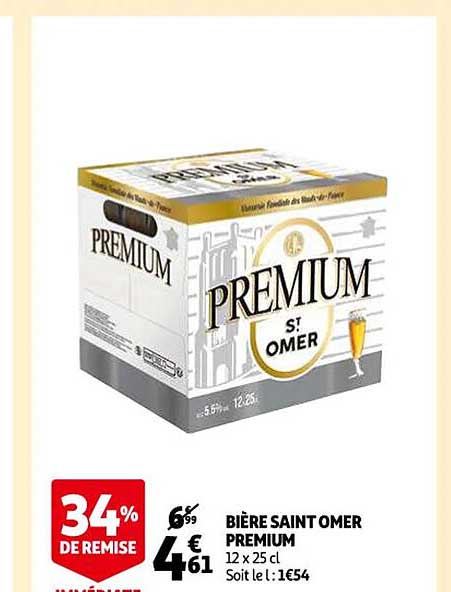 Bière Saint Omer Premium