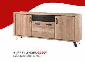 buffet andes