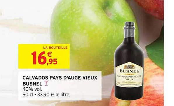 calvados pays d'auge vieux busnel