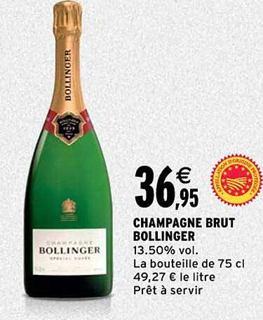 Champagne Brut Bollinger