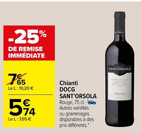 chianti docg sant'orsola