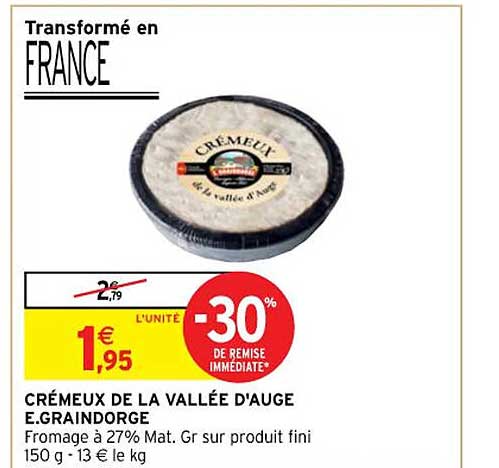 crémeux de la vallée d'auge e.graindorge