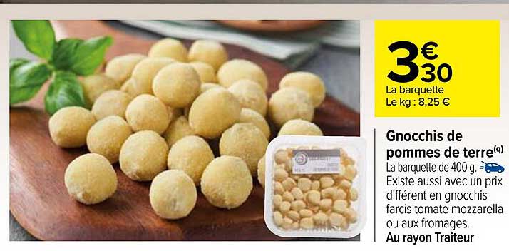 Gnocchis De Pommes De Terre