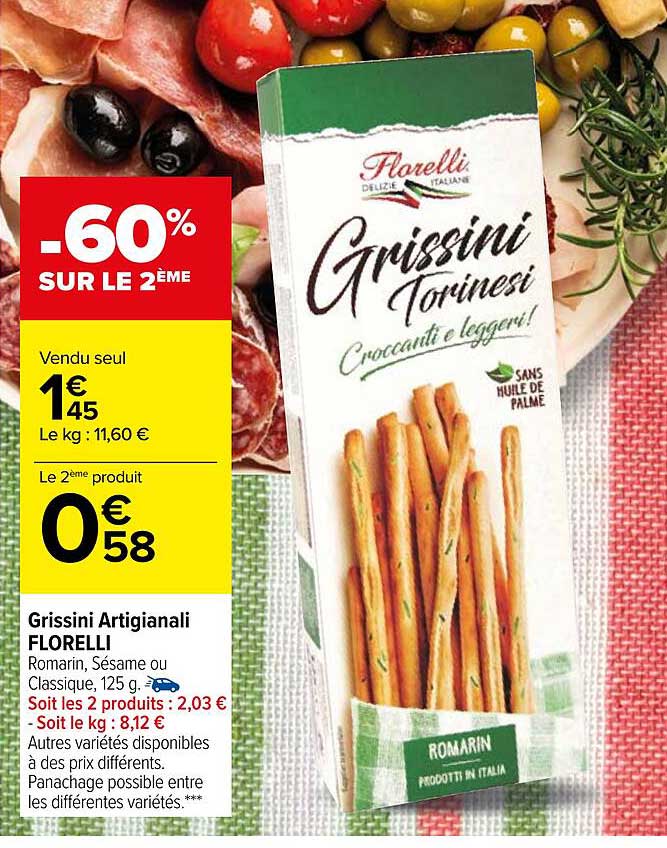 grissini artigianali florelli