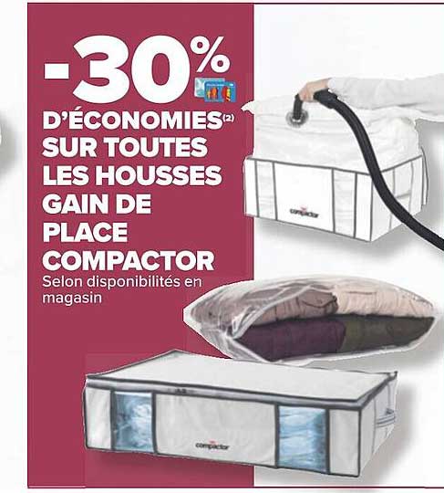 les housses gain de place compactor