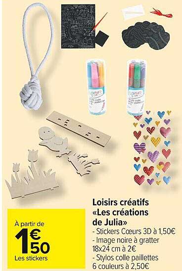 Loisirs Créatifs «les Créations De Julia»