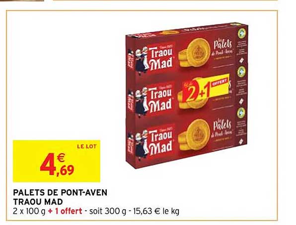 palets de pont-aven traou mad