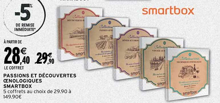 passions et découvertes œnologiques smartbox