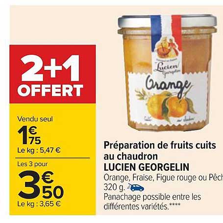 préparation de fruits cuits au chaudron lucien georgelin