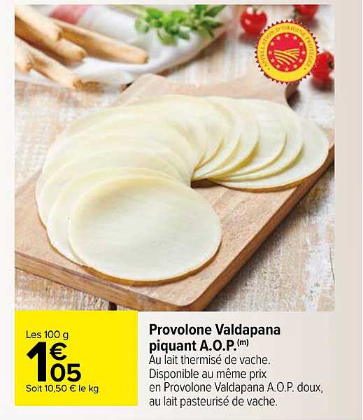 provolone valdapana piquant a.o.p.