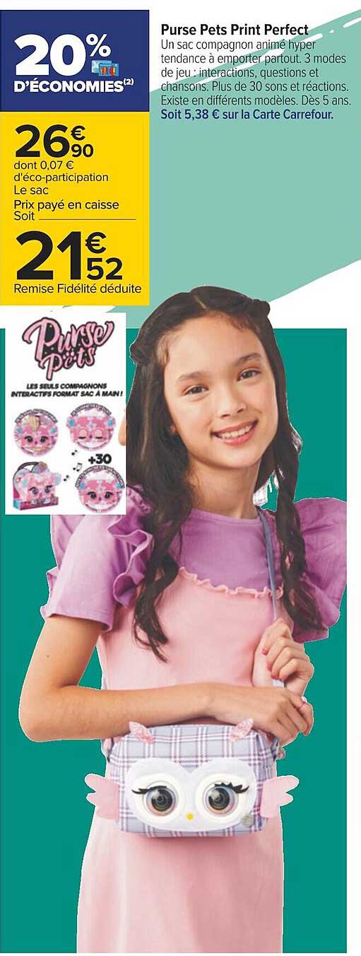 Purse Pets Print Perfect