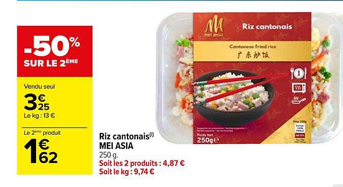 riz cantonais mei asia