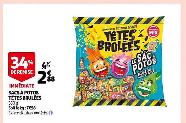 sacs à potos têtes brûlées