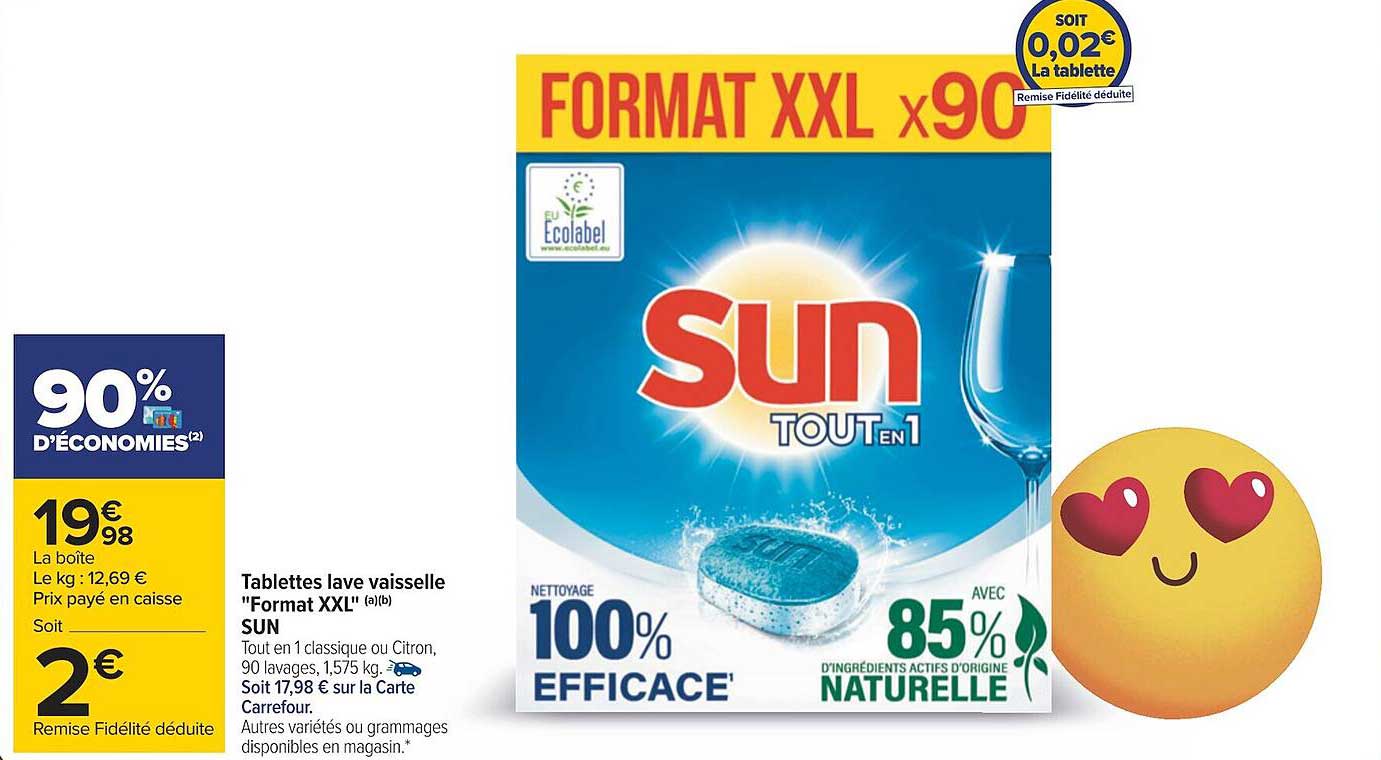 tablettes lave vaisselle "format xxl" sun