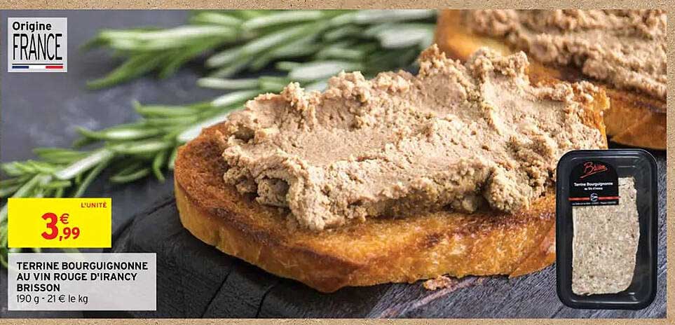 terrine bourguignonne au vin rouge d'irancy brisson