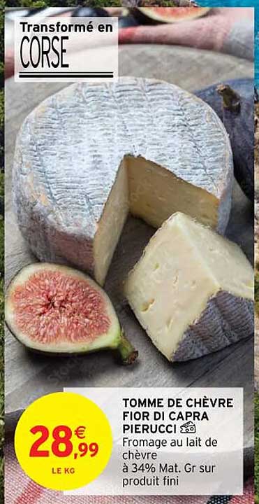 tomme de chèvre fior di capra pierucci
