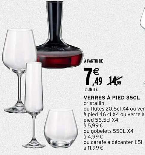 Verres à Pied 35 Cl