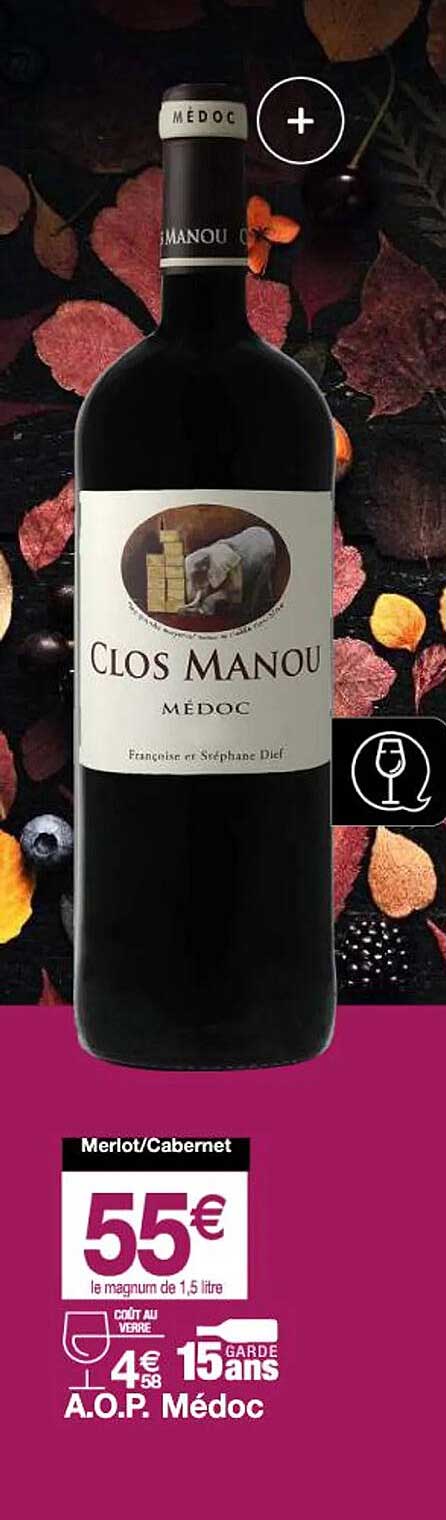 a.o.p. médoc clos manou