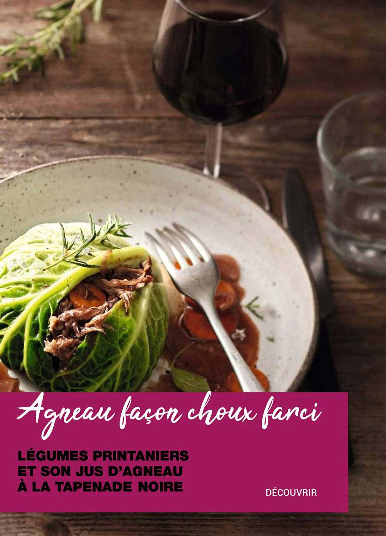 agneau façon choux farci