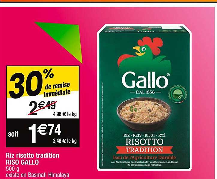 riz risotto tradition riso gallo