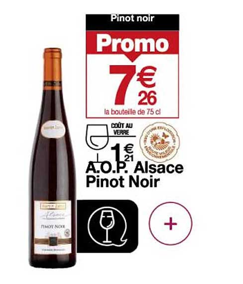 a.o.p. alsace pinot noir